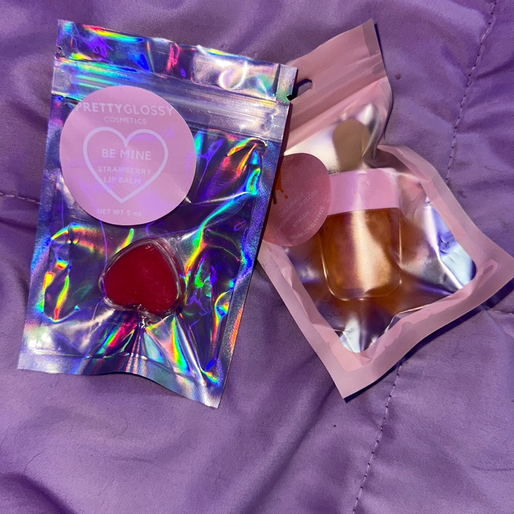 heart and popsicle lip gloss❤️